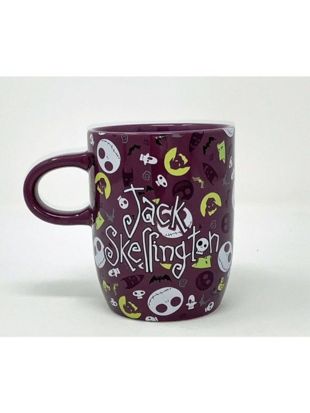JACK SKELLINGTON PURPLE MUG Tim Burton's Nightmare Before Christmas Disney WDW